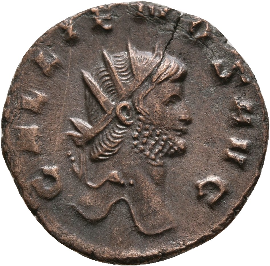 RIC V Gallienus 157k: Subtype 1 Gallienus obverse, Head of Gallienus, radiate, right