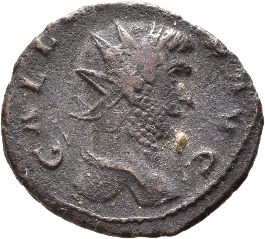 RIC V Gallienus 159kA Gallienus obverse, Head of Gallienus, radiate, right