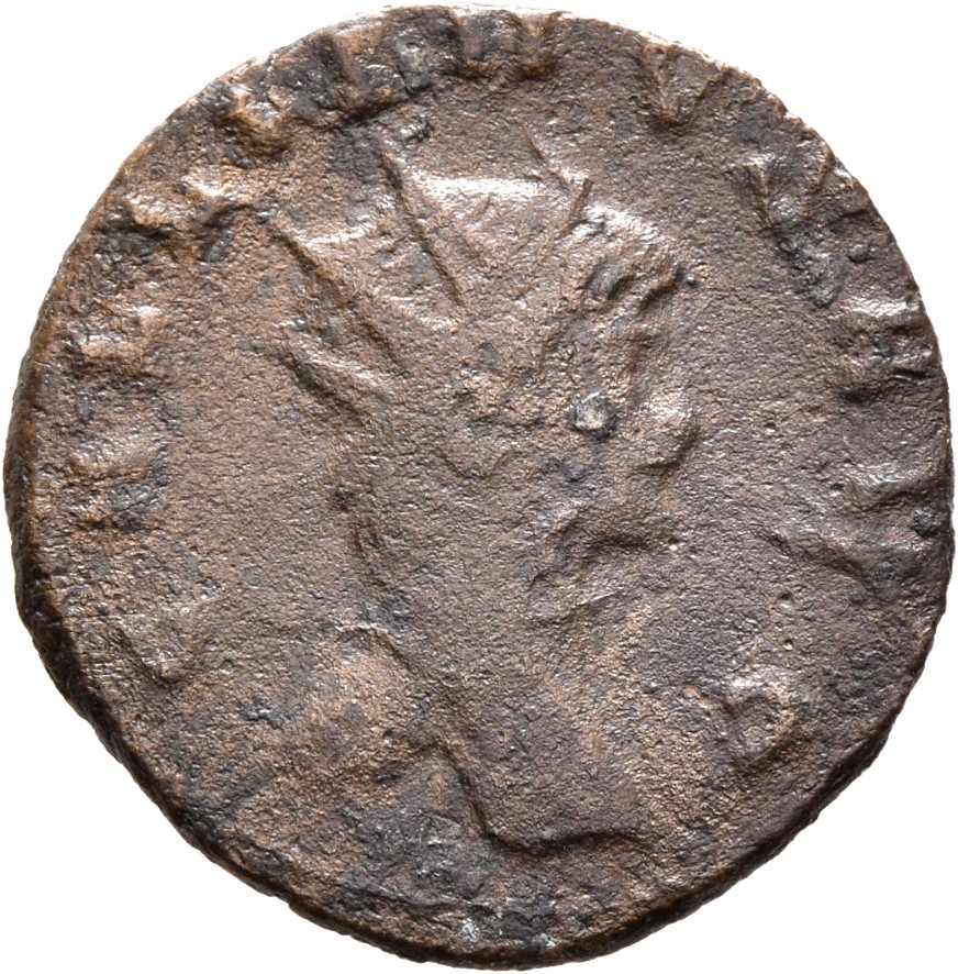 RIC V Gallienus 163: Subtype 1 Gallienus obverse, Head of Gallienus, radiate, right