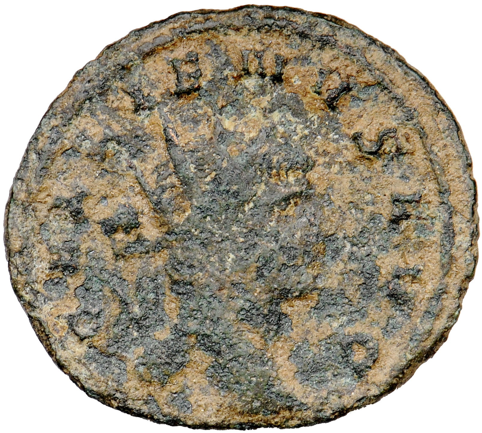 RIC V Gallienus 164 Gallienus obverse — Kopf des Gallienus mit Strahlenkrone nach r.