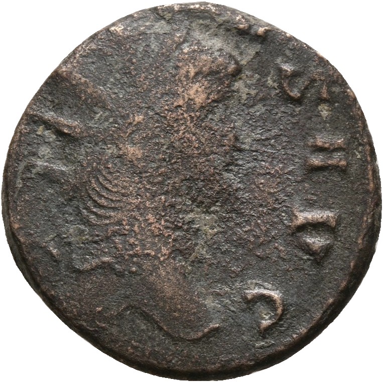 RIC V Gallienus 177 Gallienus obverse, Head of Gallienus, radiate, right