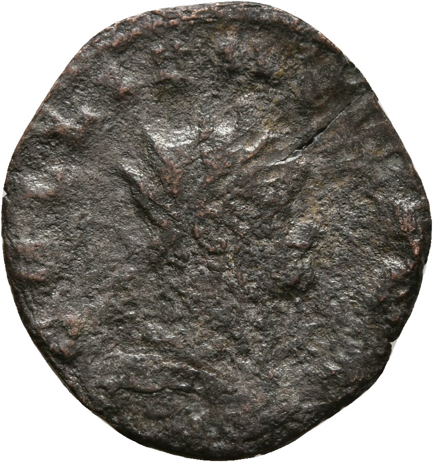 RIC V Gallienus 179k: Subtype 3 Gallienus obverse, Head of Gallienus, radiate, right