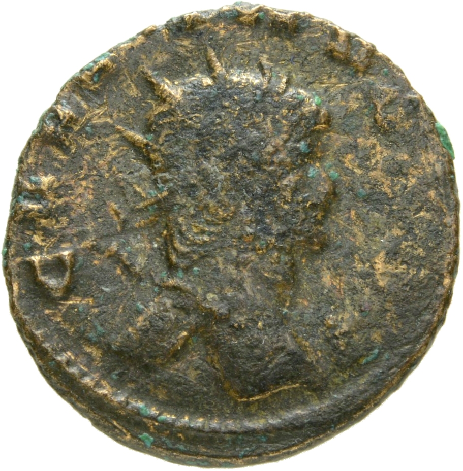 RIC V Gallienus 181k: Subtype 2 Gallienus obverse, Head of Gallienus, radiate, right