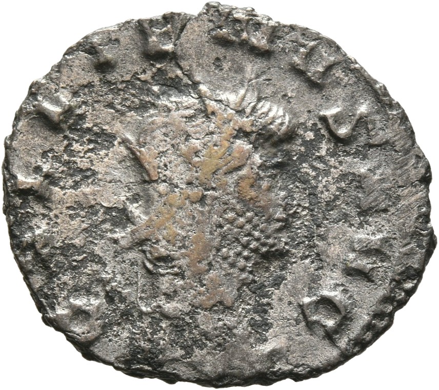 RIC V Gallienus 192Ak: Subtype 1 Gallienus obverse, Head of Gallienus, radiate, right