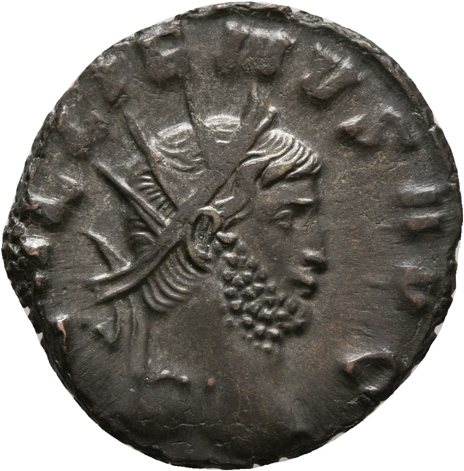 RIC V Gallienus 206k: Subtype 2 Gallienus obverse, Head of Gallienus, radiate, right