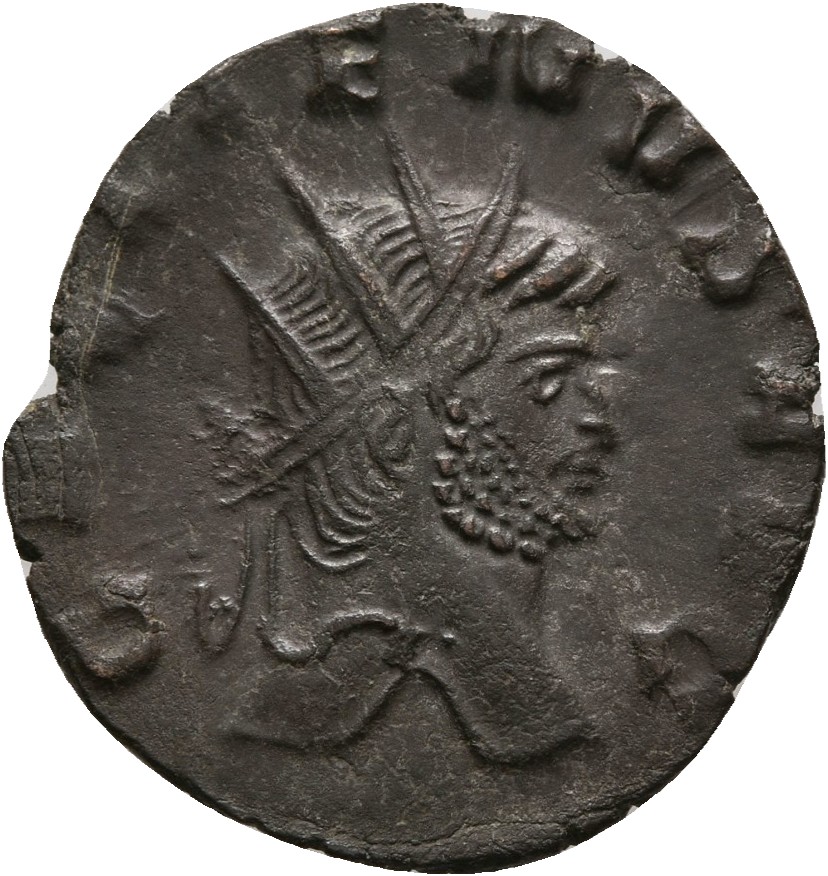 RIC V Gallienus 214kA: Subtype 1 Gallienus obverse, Head of Gallienus, radiate, right