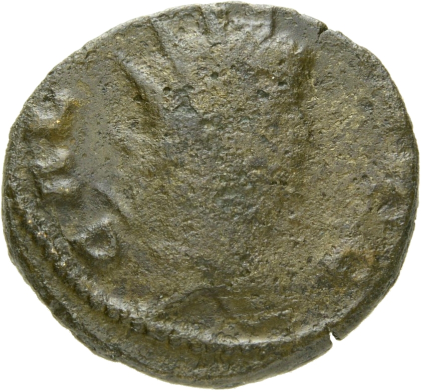 RIC V Gallienus 216k: Subtype 1 Gallienus obverse, Head of Gallienus, radiate, right