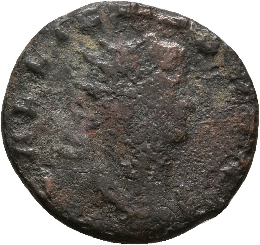 RIC V Gallienus 226f Gallienus obverse, Bust of Gallienus, radiate, cuirassed, right
