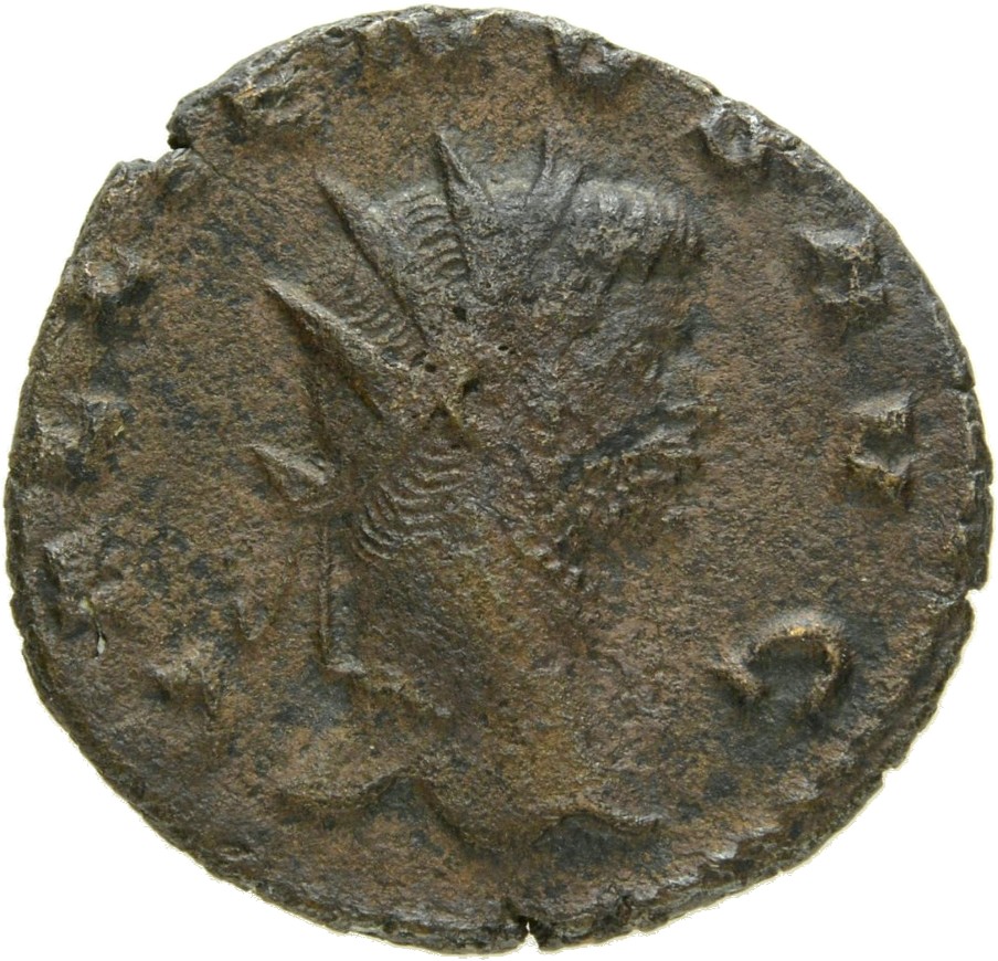 RIC V Gallienus 227kB: Subtype 2 Gallienus obverse, Head of Gallienus, radiate, right