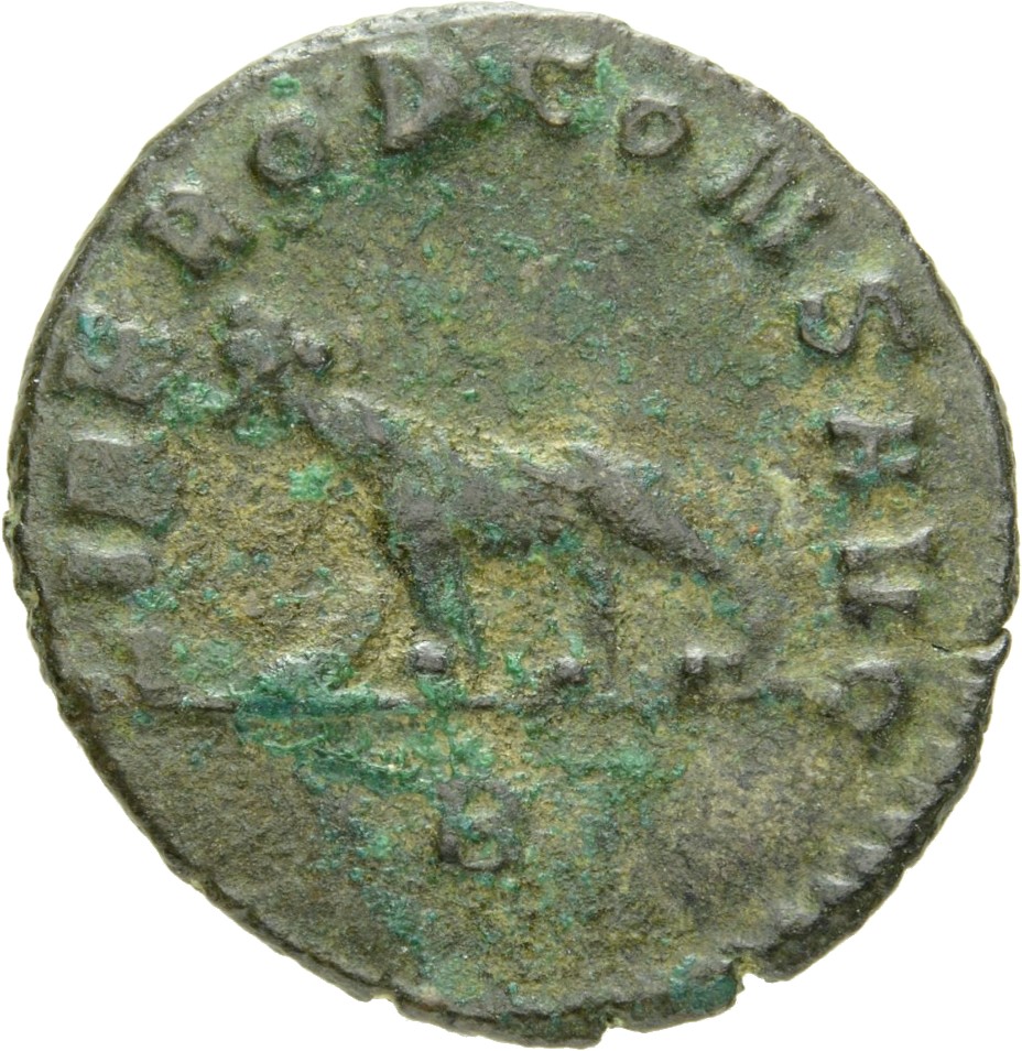 RIC V Gallienus 230f: Subtype 2 Gallienus reverse, Panther, walking right or left