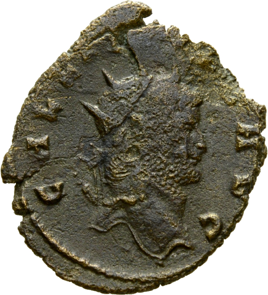 RIC V Gallienus 245k: Subtype 4 Gallienus obverse, Head of Gallienus, radiate, right