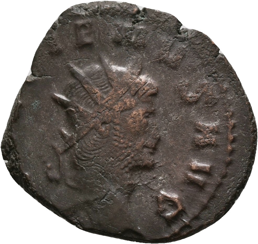 RIC V Gallienus 245k: Subtype 4 Gallienus obverse, Head of Gallienus, radiate, right