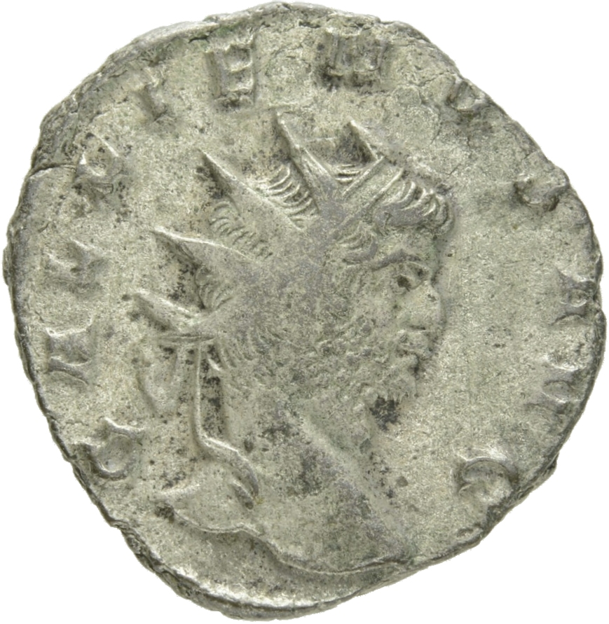 RIC V Gallienus 256k: Subtype 1 Gallienus obverse, Head of Gallienus, radiate, right