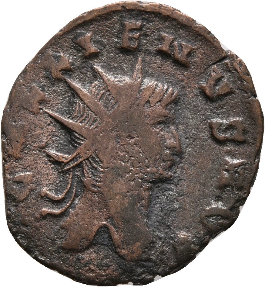 RIC V Gallienus 280k: Subtype 2 Gallienus obverse, Head of Gallienus, radiate, right