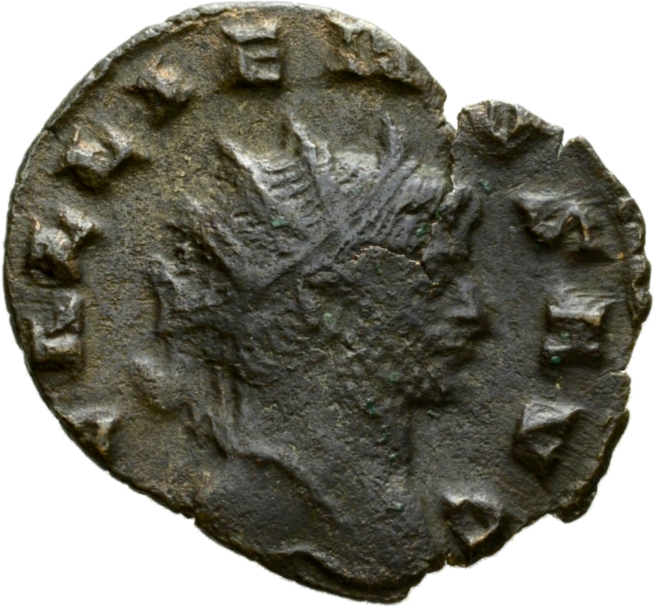 RIC V Gallienus 317k: Subtype 2 Gallienus obverse, Head of Gallienus, radiate, right
