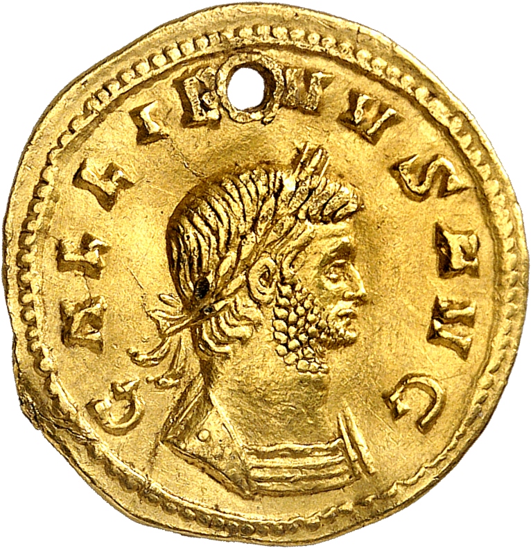 RIC V Gallienus 31e Gallienus obverse, Bust of Gallienus, laureate, cuirassed, right