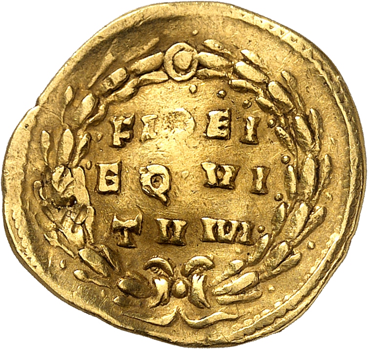 RIC V Gallienus 33 Gallienus reverse, Legend inscribed within laurel-wreath