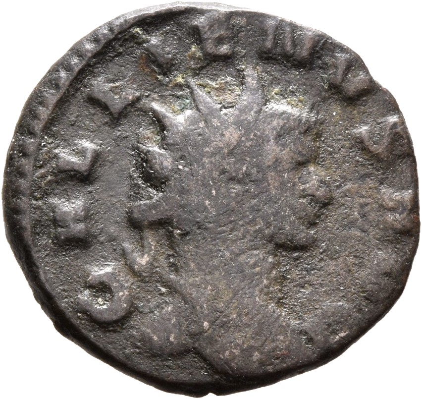 RIC V Gallienus 484kB: Subtype 1 Gallienus obverse, Head of Gallienus, radiate, right