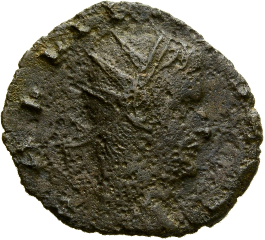 RIC V Gallienus 581k: Subtype 1 Gallienus obverse, Head of Gallienus, radiate, right