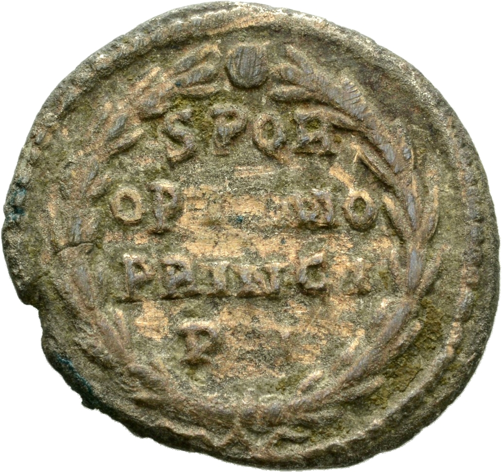 RIC V Gallienus 659 Gallienus reverse, Legend inscribed within laurel-wreath