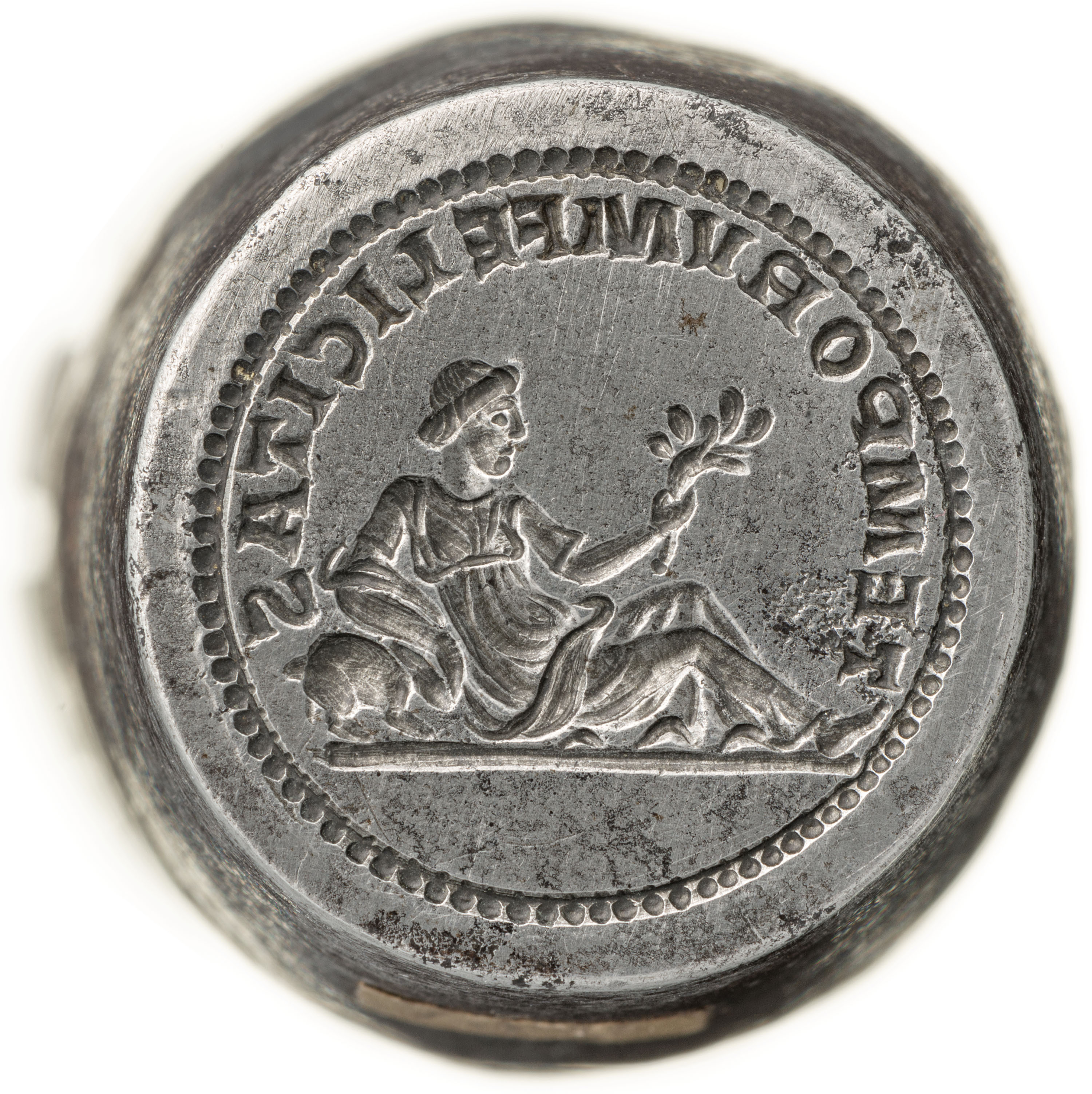 RIC V Laelianus 1 Laelianus obverse, Bust of Laelianus, laureate, cuirassed, right