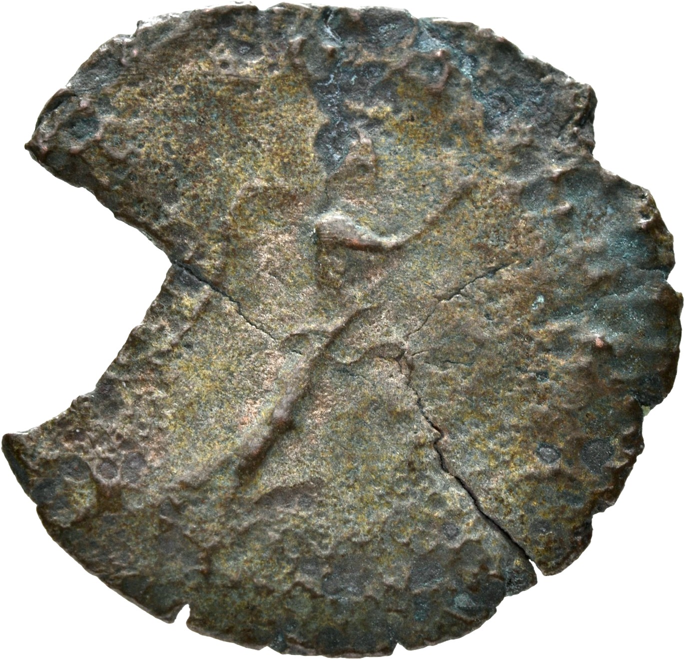 RIC V Marius 18 Marius reverse, Victory, winged, draped, running left, holding wreath in right hand and palm in left hand