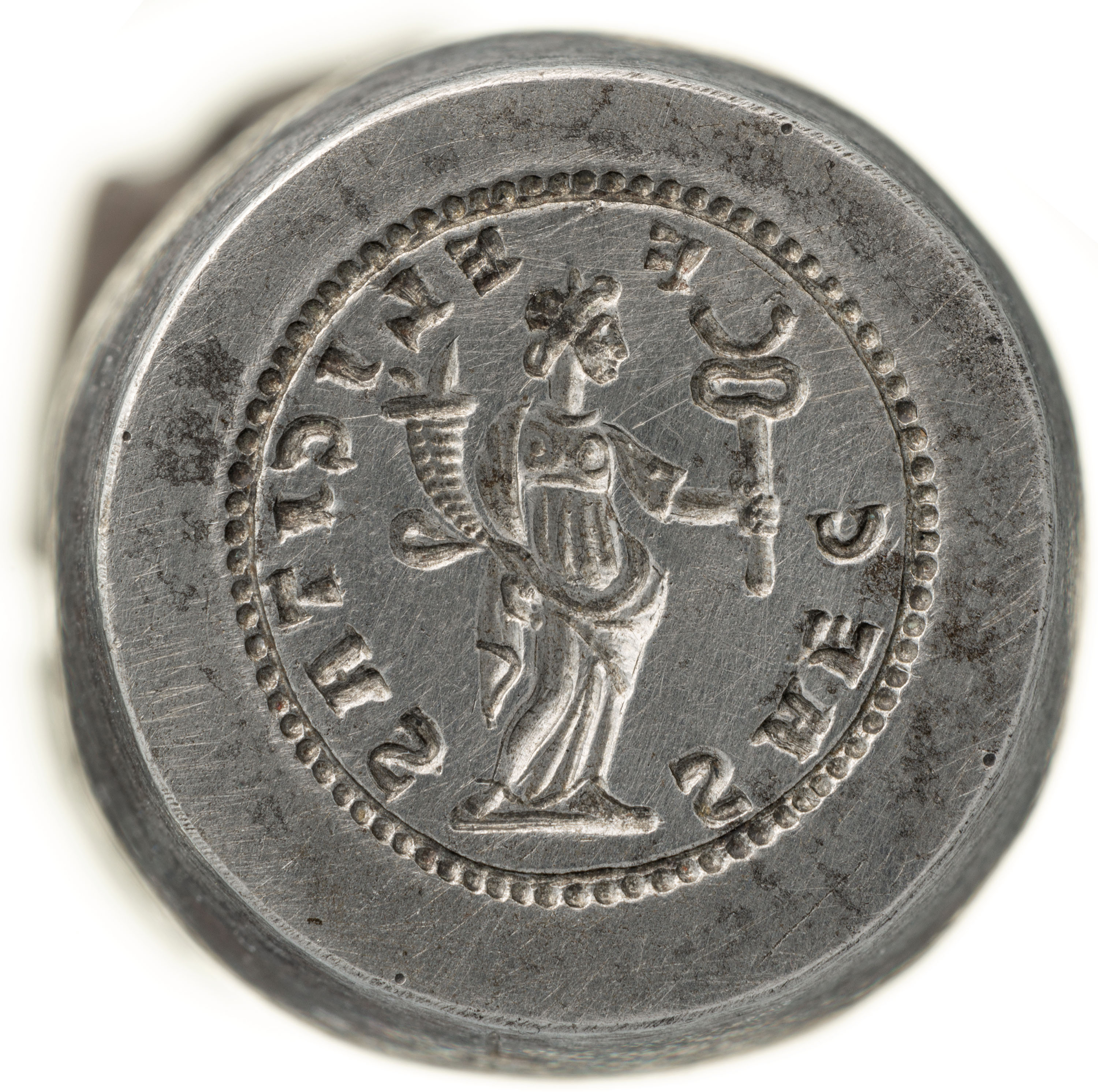 RIC V Marius 2 Marius obverse — Bust of Marius, laureate, cuirassed, right