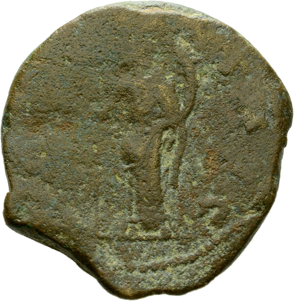 RIC V Postumus 193 Postumus reverse, Felicitas, draped, standing left, holding caduceus in right hand and cornucopiae in l...