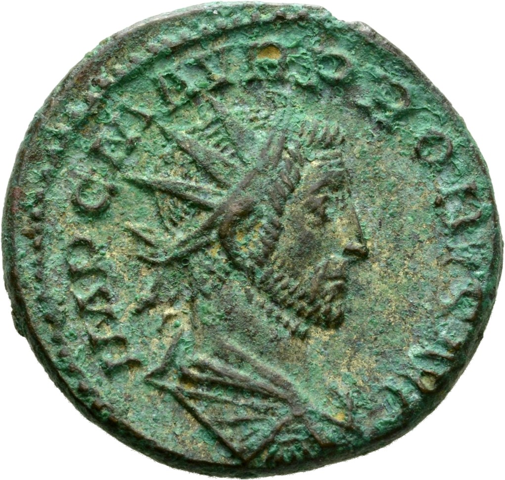 RIC V Probus 118 Probus obverse, Bust of Probus, radiate, draped, right or bust of Probus, radiate, draped, cuirassed, rig...
