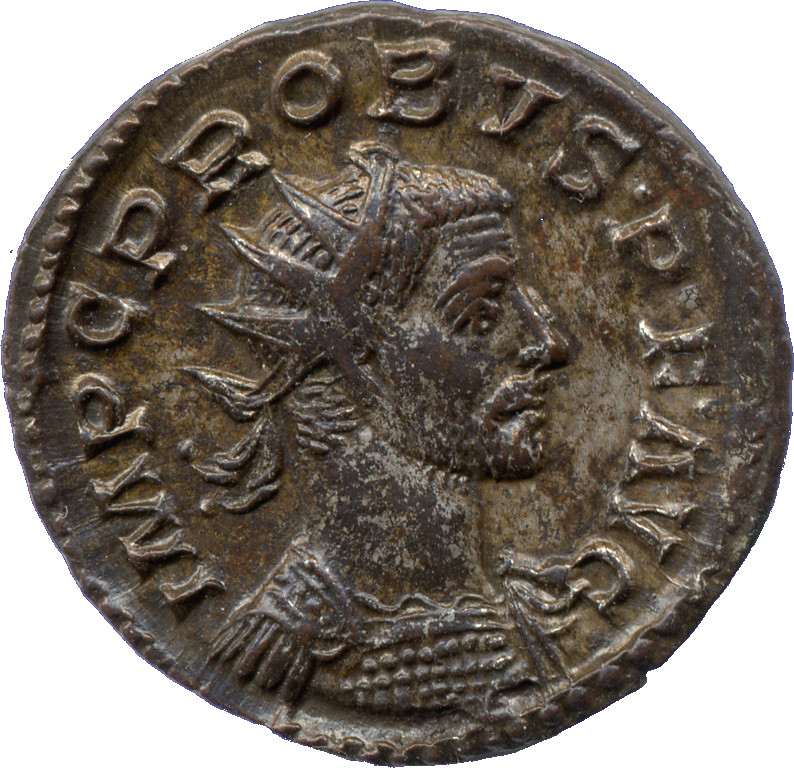 RIC V Probus 120 Probus obverse, Bust of Probus, radiate, cuirassed, right