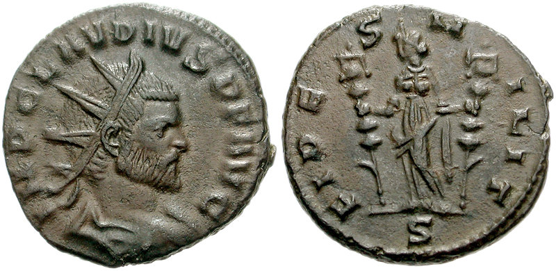 RIC V Probus 149 Probus obverse, Bust of Probus, laureate, cuirassed, right