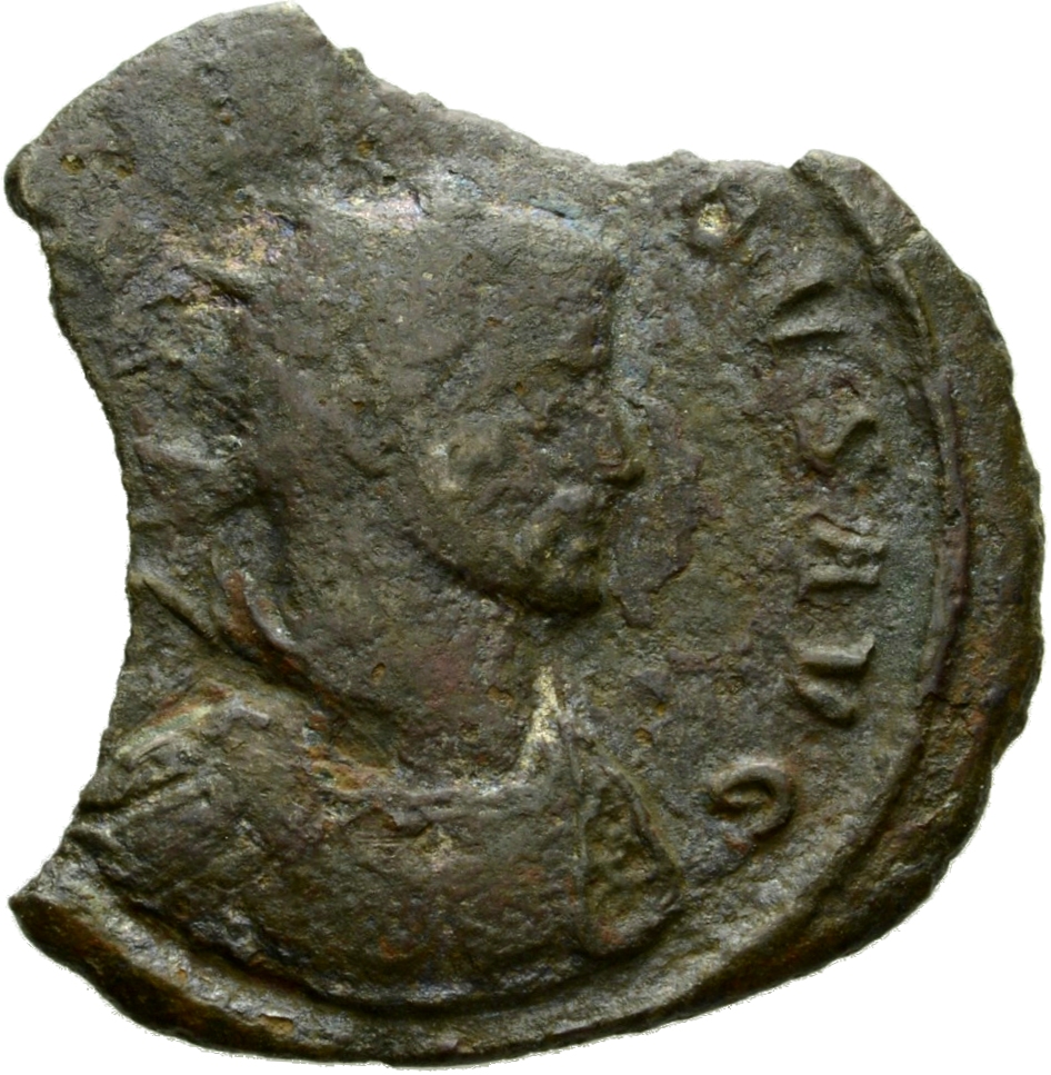 RIC V Probus 161 Probus obverse, Bust of Probus, radiate, cuirassed, right, sometimes holding spear, or bust of Probus, he...