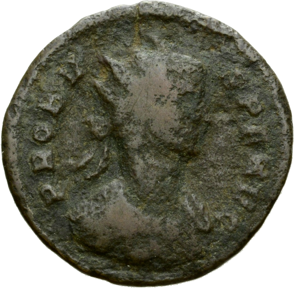RIC V Probus 175 Probus obverse, Bust of Probus, radiate, cuirassed, right