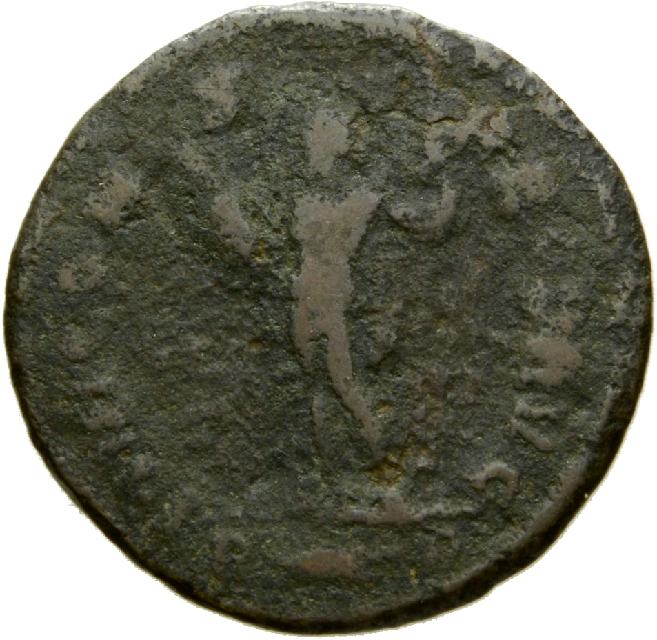 RIC V Probus 175 Probus reverse, Jupiter, standing front, head left, holding thunderbolt in right hand and sceptre in left...