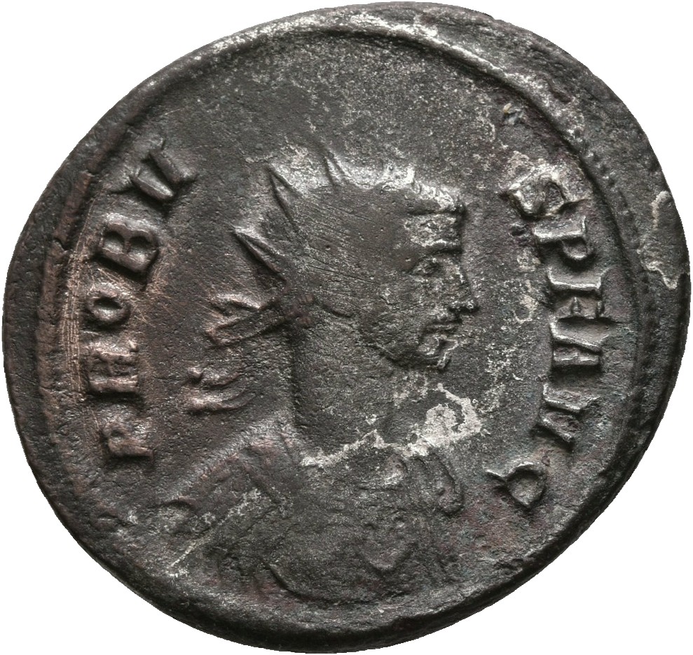 RIC V Probus 181 Probus obverse, Bust of Probus, radiate, cuirassed, right