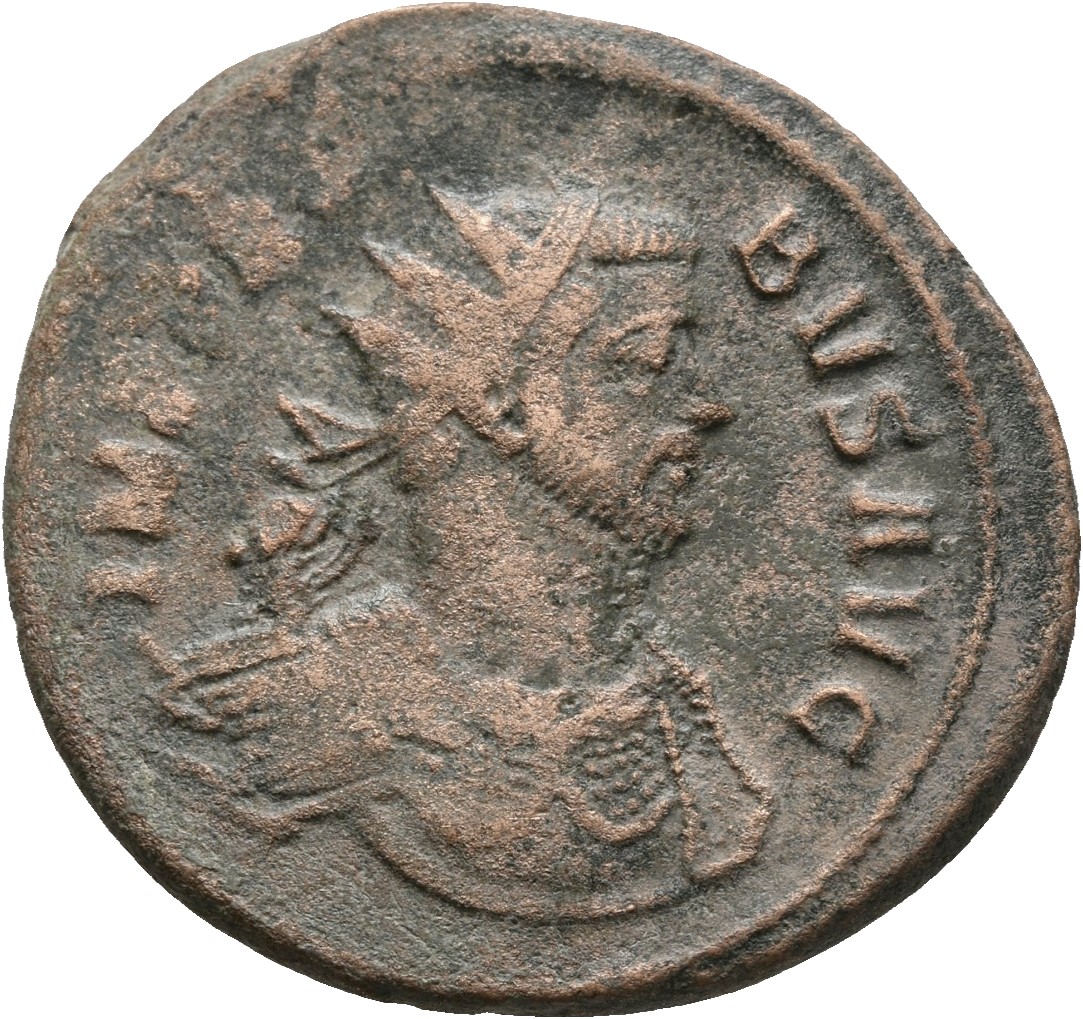 RIC V Probus 185 Probus obverse — Bust of Probus, radiate, cuirassed, right or bust of Probus, radiate, wearing imperial m...