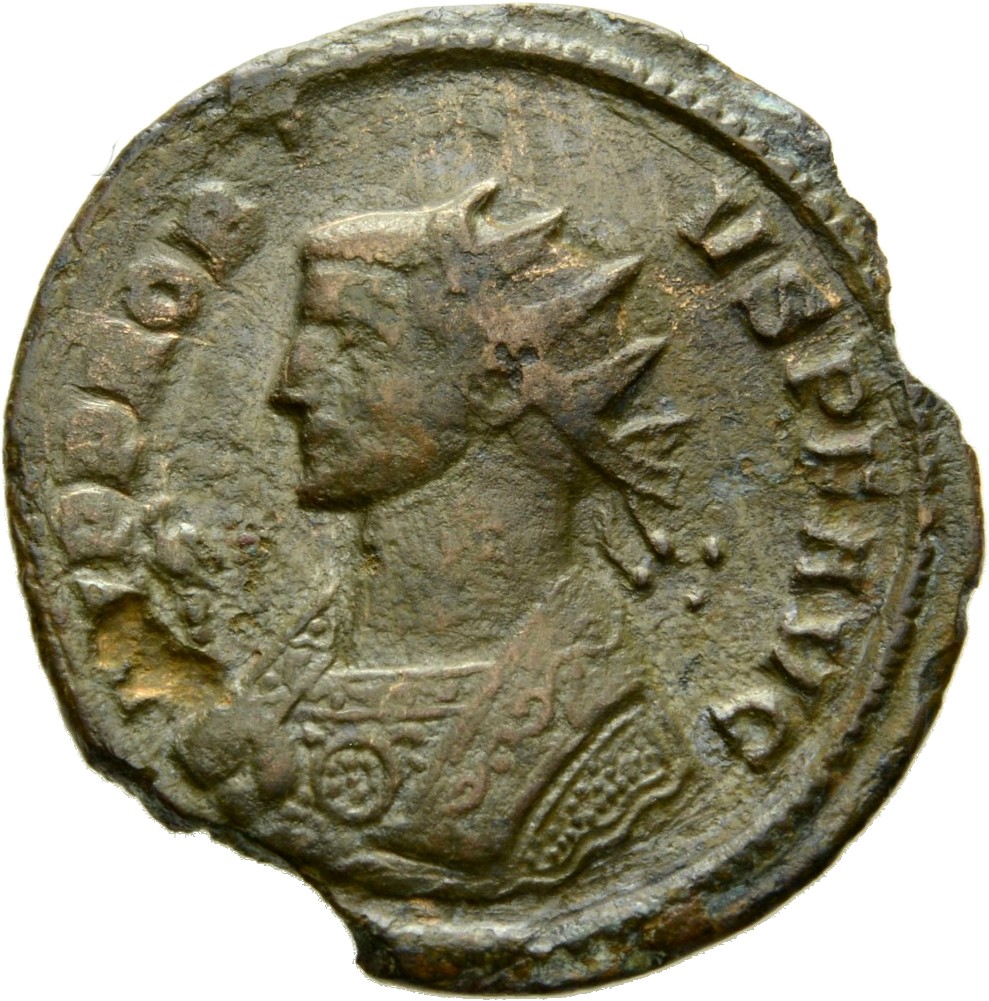 RIC V Probus 200 Probus obverse, Bust of Probus, radiate, draped, right or bust of Probus, radiate, cuirassed, right or bu...