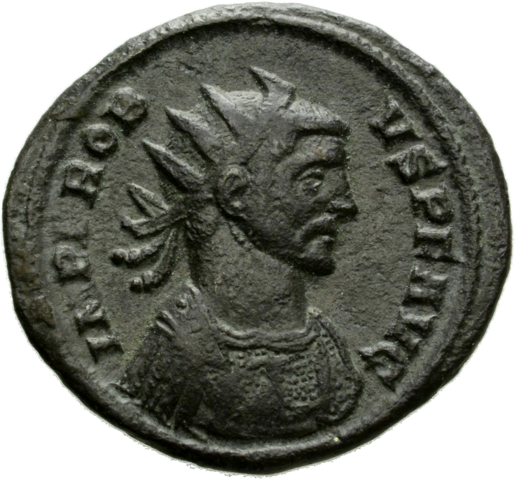 RIC V Probus 220 Probus obverse, Bust of Probus, radiate, cuirassed, right