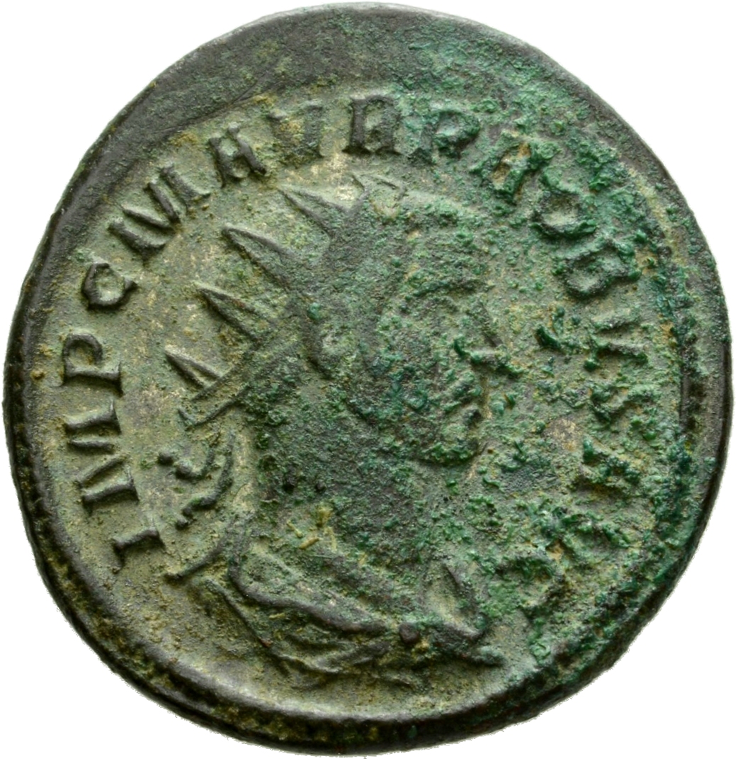 RIC V Probus 332 Probus obverse, Bust of Probus, radiate, draped, cuirassed, right or bust of Probus, radiate, cuirassed, ...
