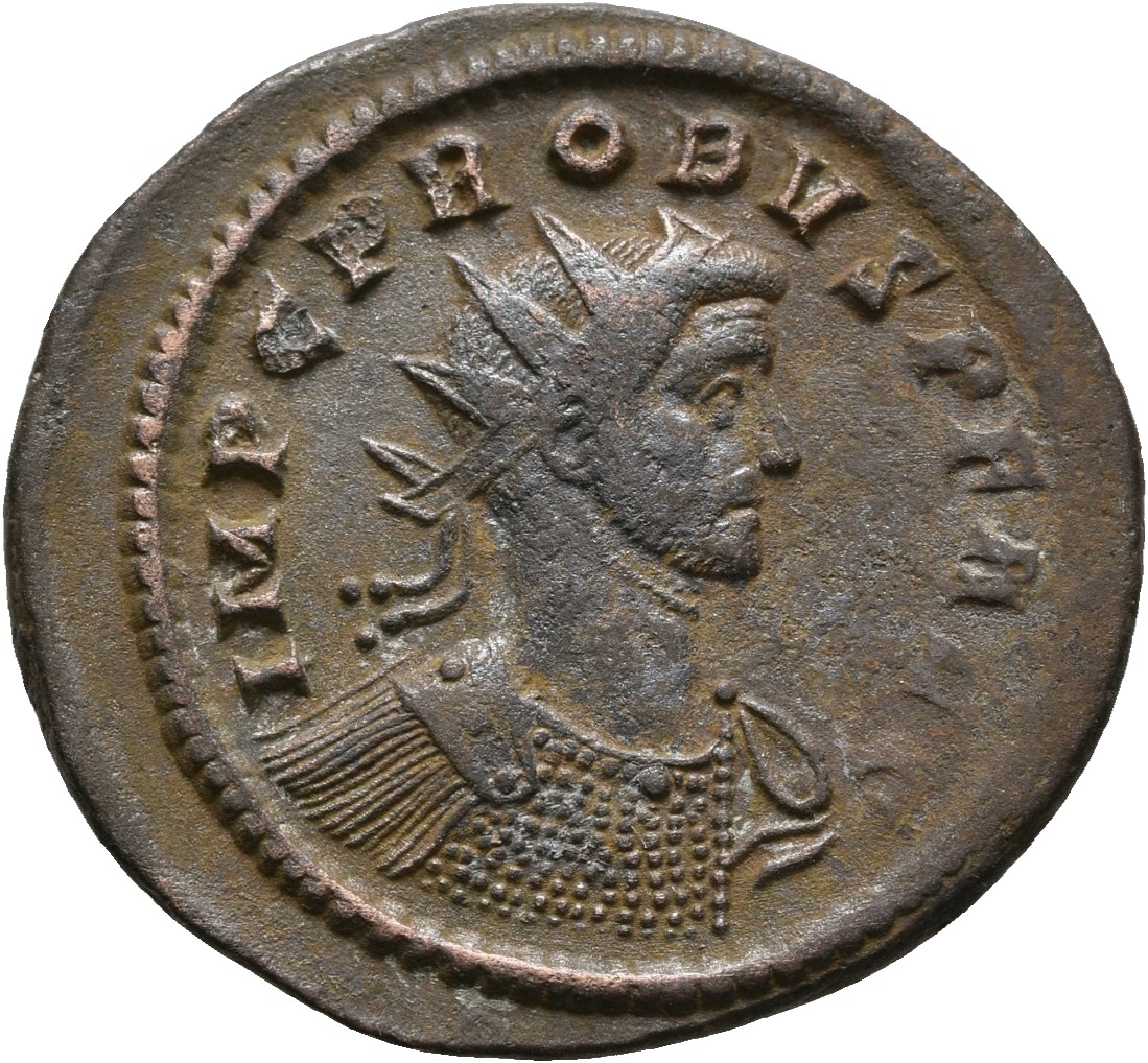 RIC V Probus 531 Probus obverse, Bust of Probus, radiate, cuirassed, right