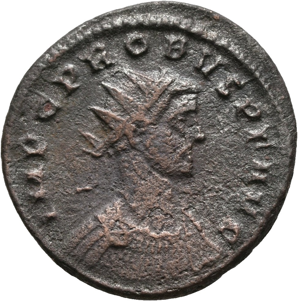 RIC V Probus 562 Probus obverse, Bust of Probus, radiate, cuirassed, right
