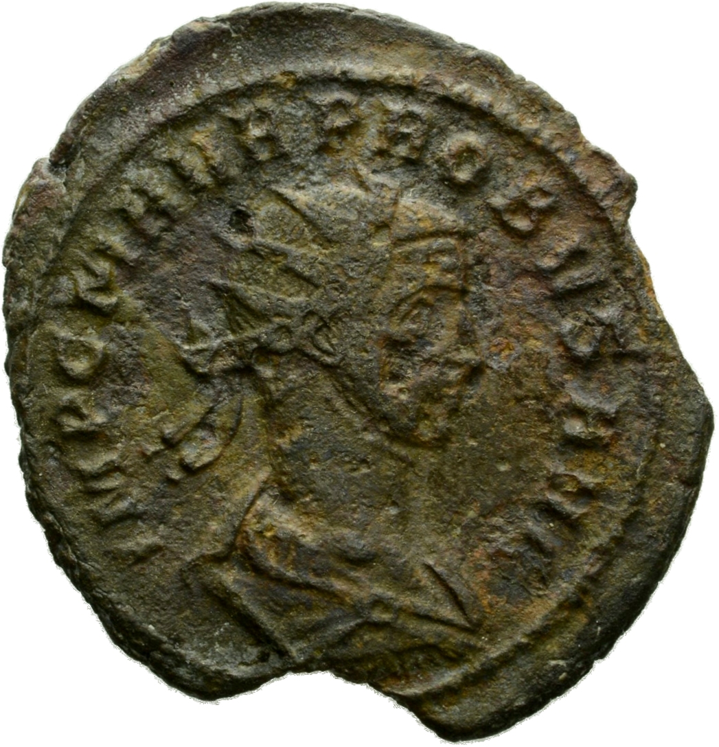 RIC V Probus 651 Probus obverse, Bust of Probus, radiate, draped, right or bust of Probus, radiate, draped, cuirassed, rig...