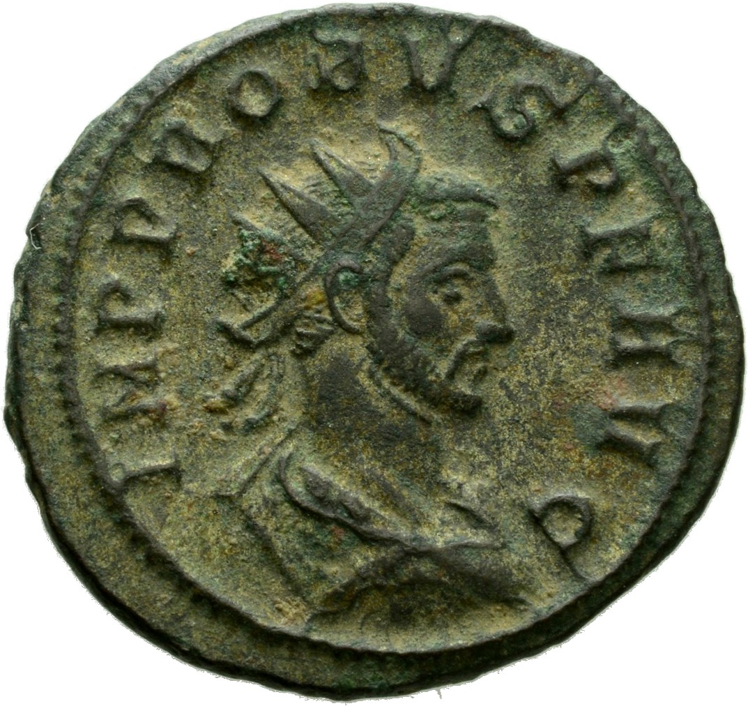 RIC V Probus 666 Probus obverse, Bust of Probus, radiate, draped, right or bust of Probus, radiate, draped, cuirassed, rig...