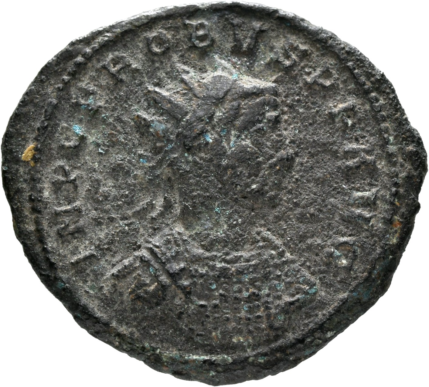 RIC V Probus 713 Probus obverse, Bust of Probus, radiate, draped, cuirassed, right or bust of Probus, radiate, cuirassed, ...