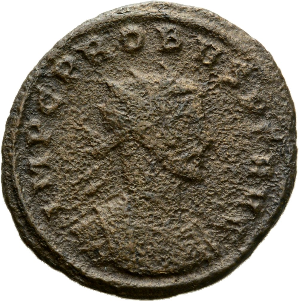 RIC V Probus 733 Probus obverse, Bust of Probus, radiate, draped, right or bust of Probus, radiate, draped, cuirassed, rig...