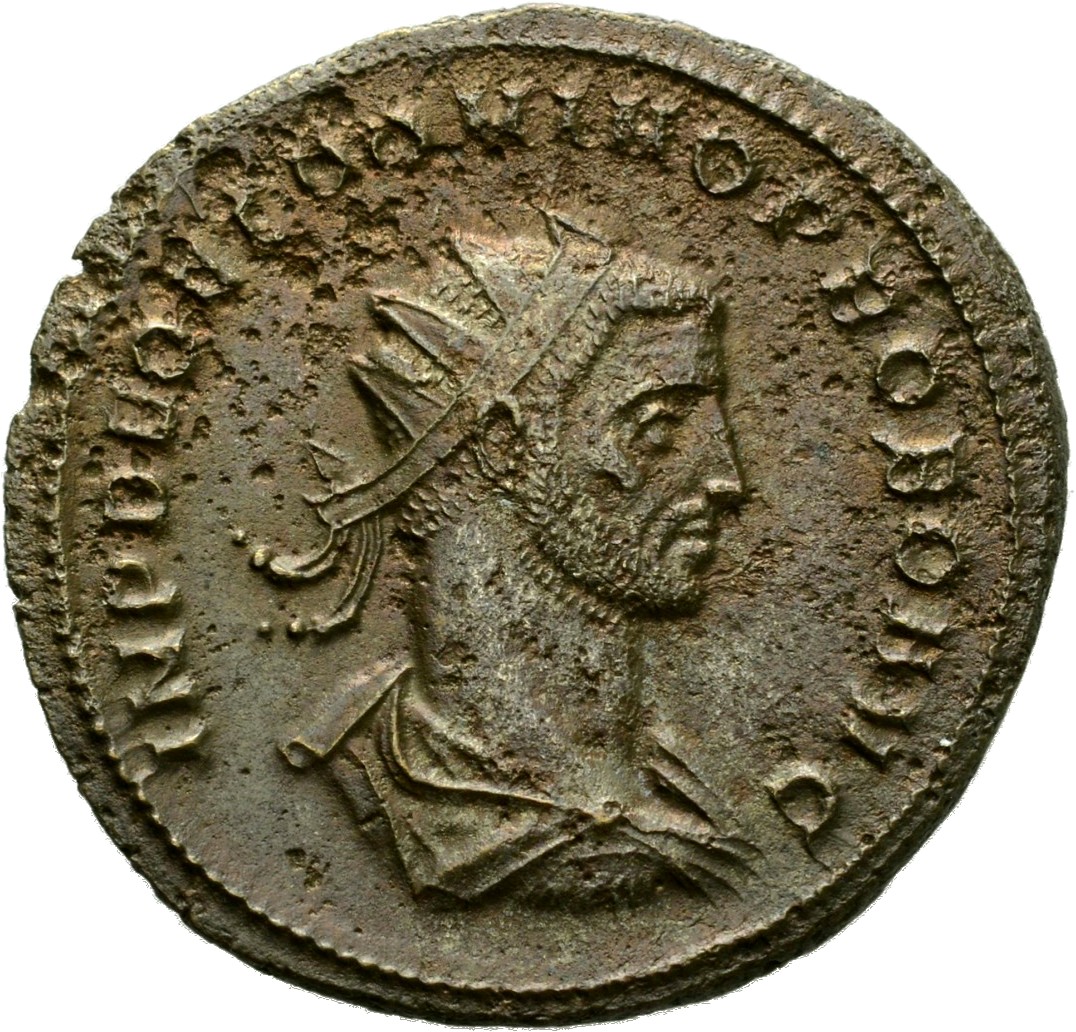 RIC V Probus 841 Probus obverse, Bust of Probus, radiate, draped, right or bust of Probus, radiate, draped, cuirassed, right