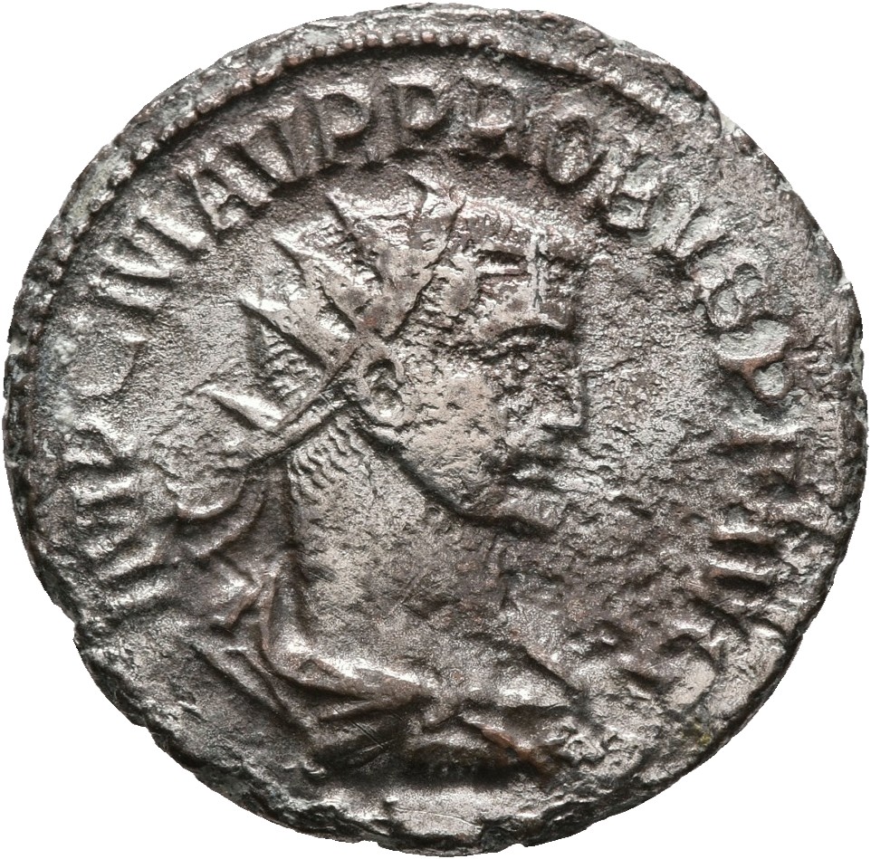 RIC V Probus 922 Probus obverse, Bust of Probus, radiate, draped, cuirassed, right