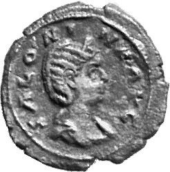 RIC V Salonina 40 Valerian obverse, Bust of Salonina, diademed, draped, right