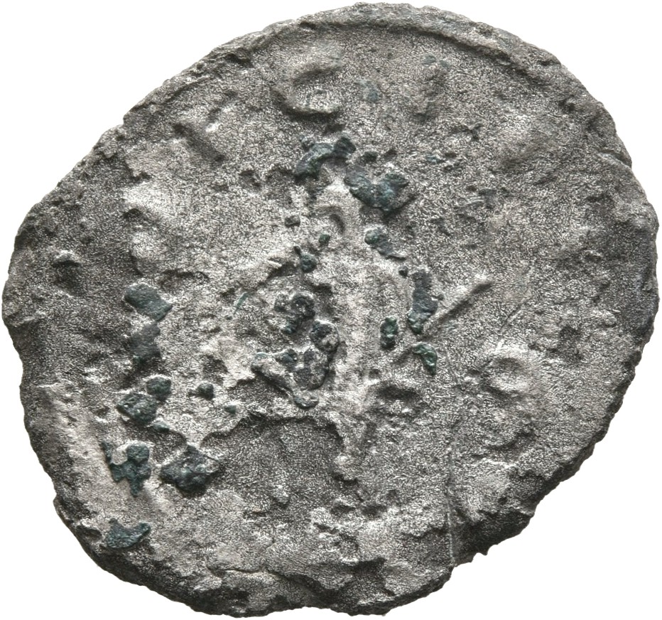 RIC V Salonina 65 Valerian reverse, Pudicitia, draped, standing left, raising right hand to veil and holding sceptre in le...