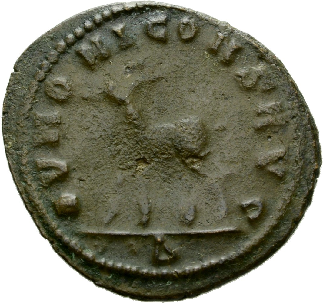 RIC V Salonina (2) 16 Gallienus reverse, Doe, walking left